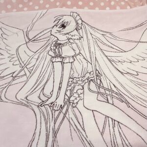 idang club angel blanket pink